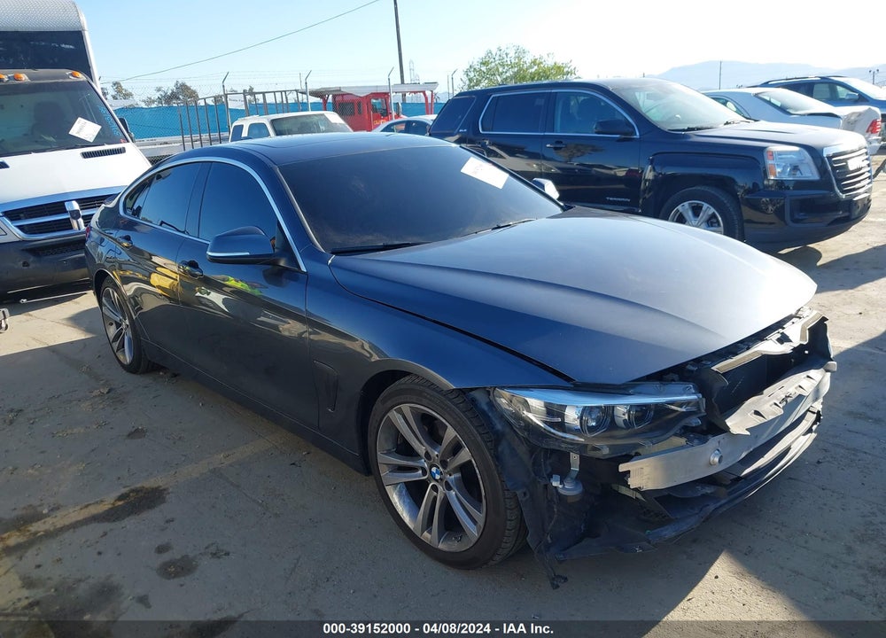2018 BMW 430I GRAN COUPE VIN: WBA4J1C55JBG77093