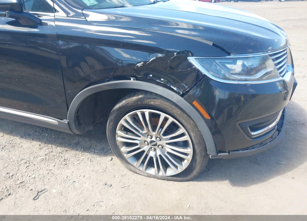 2017 LINCOLN MKX RESERVE VIN: 2LMPJ8LR1HBL51787