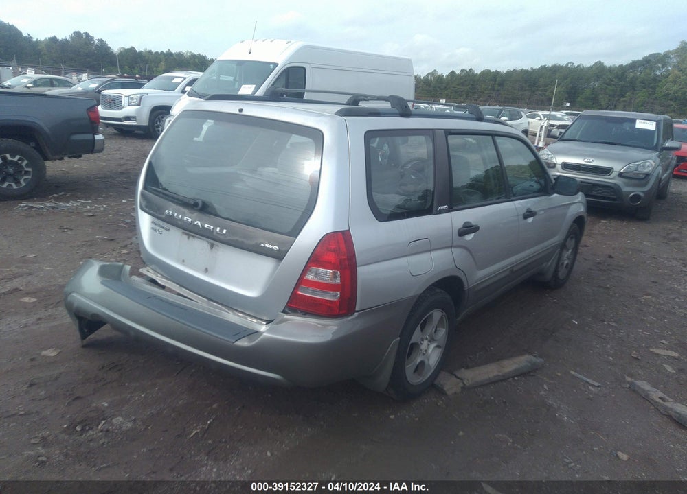 2004 SUBARU FORESTER 2.5XS VIN: JF1SG65674H754773