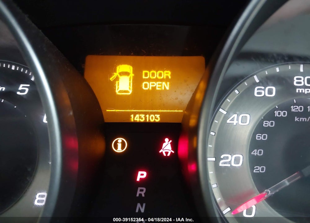 2013 ACURA MDX VIN: 2HNYD2H23DH501498