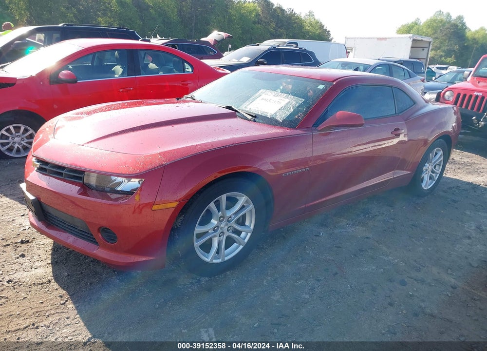 2015 CHEVROLET CAMARO 2LS VIN: 2G1FB1E33F9290982