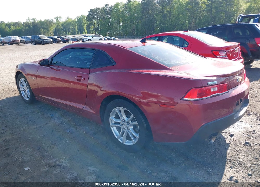 2015 CHEVROLET CAMARO 2LS VIN: 2G1FB1E33F9290982