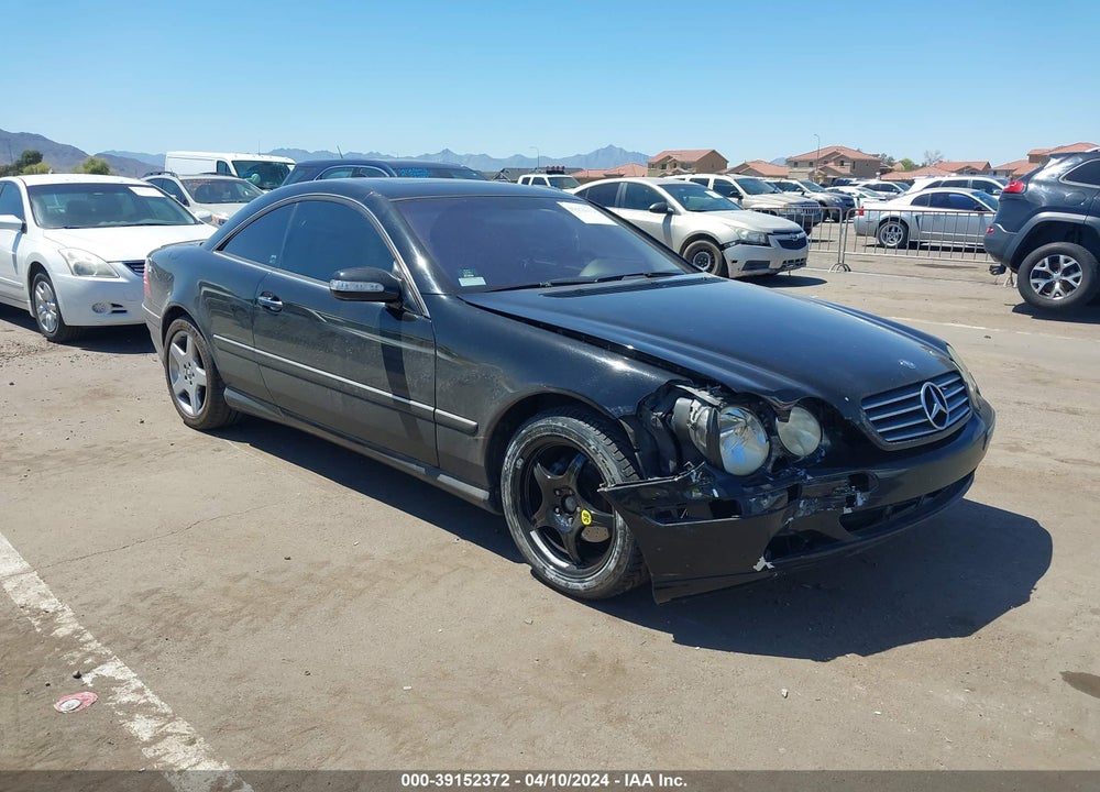 2003 MERCEDES-BENZ CL 500 VIN: WDBPJ75J33A036235