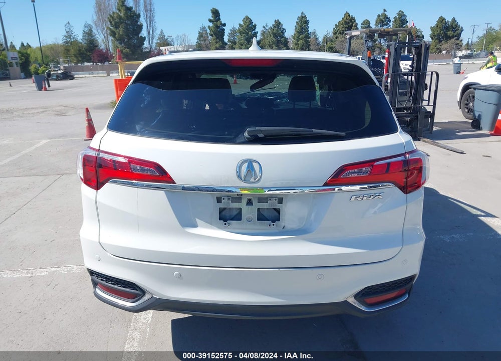 2016 ACURA RDX ADVANCE PACKAGE VIN: 5J8TB3H74GL014908