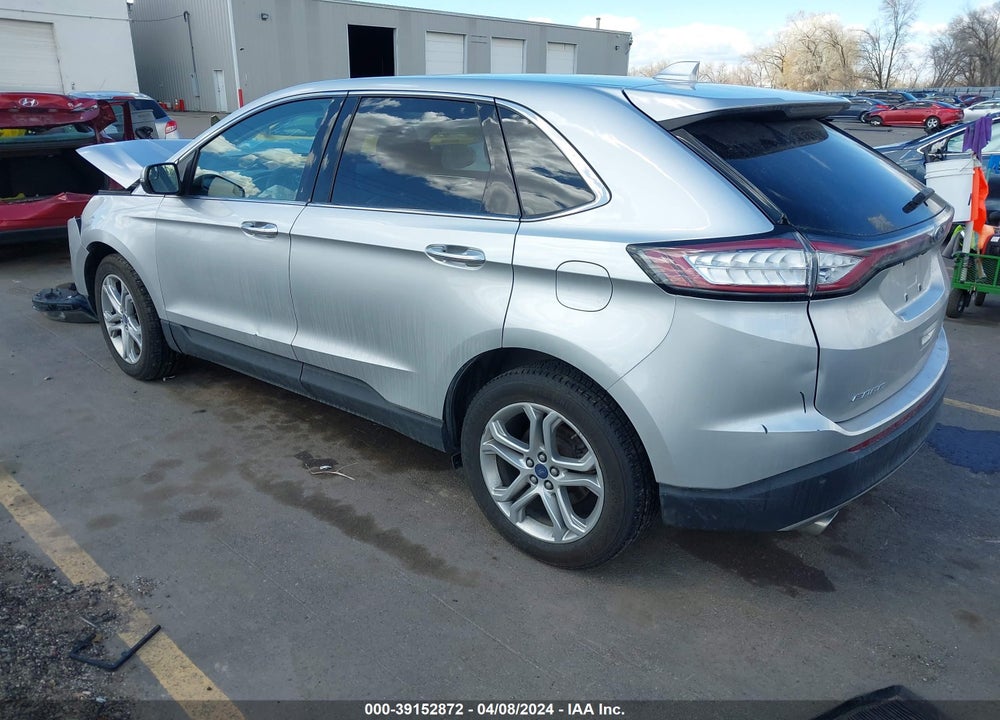 2018 FORD EDGE TITANIUM VIN: 2FMPK4K96JBB43722