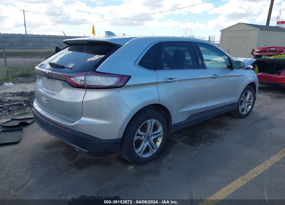 2018 FORD EDGE TITANIUM VIN: 2FMPK4K96JBB43722