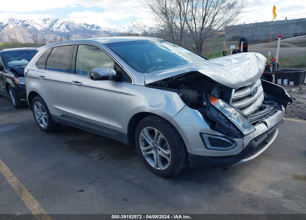 2018 FORD EDGE TITANIUM VIN: 2FMPK4K96JBB43722