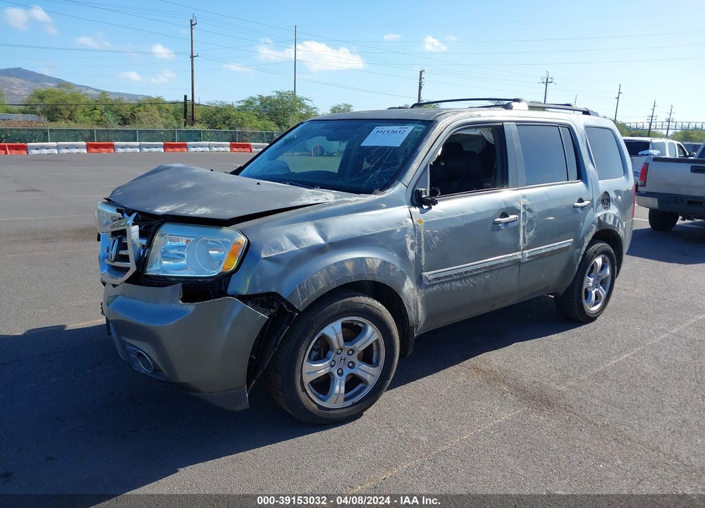 2013 HONDA PILOT EX VIN: 5FNYF4H40DB011037