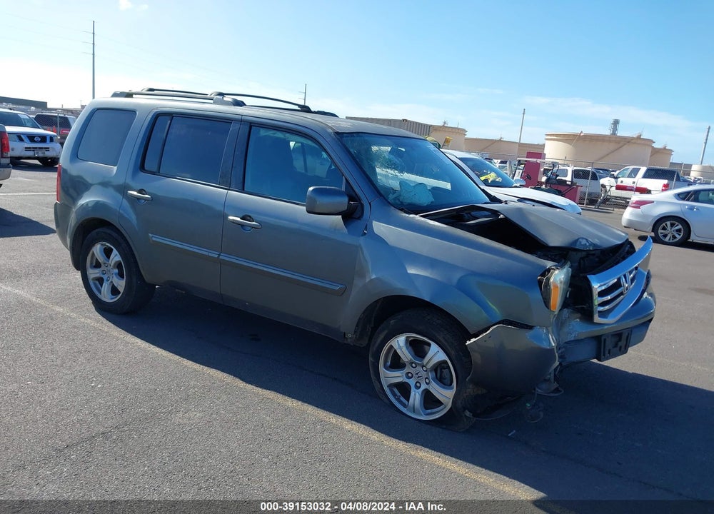2013 HONDA PILOT EX VIN: 5FNYF4H40DB011037