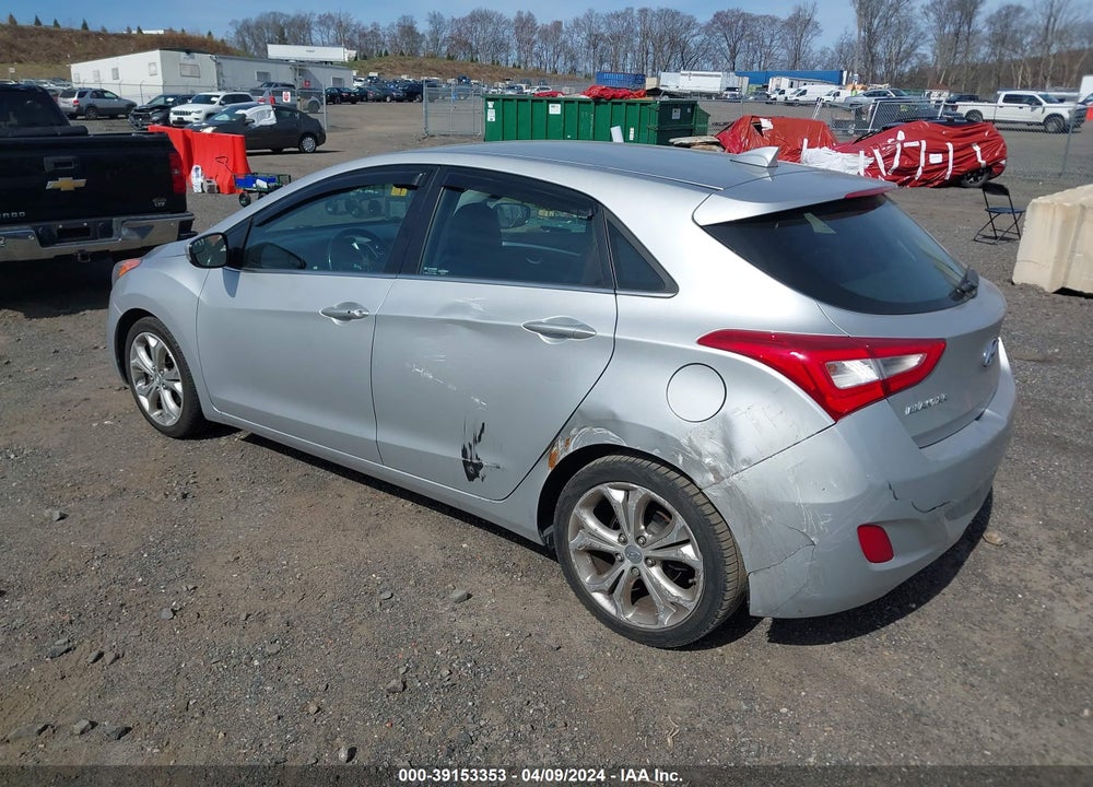 2014 HYUNDAI ELANTRA GT VIN: KMHD35LH2EU162165