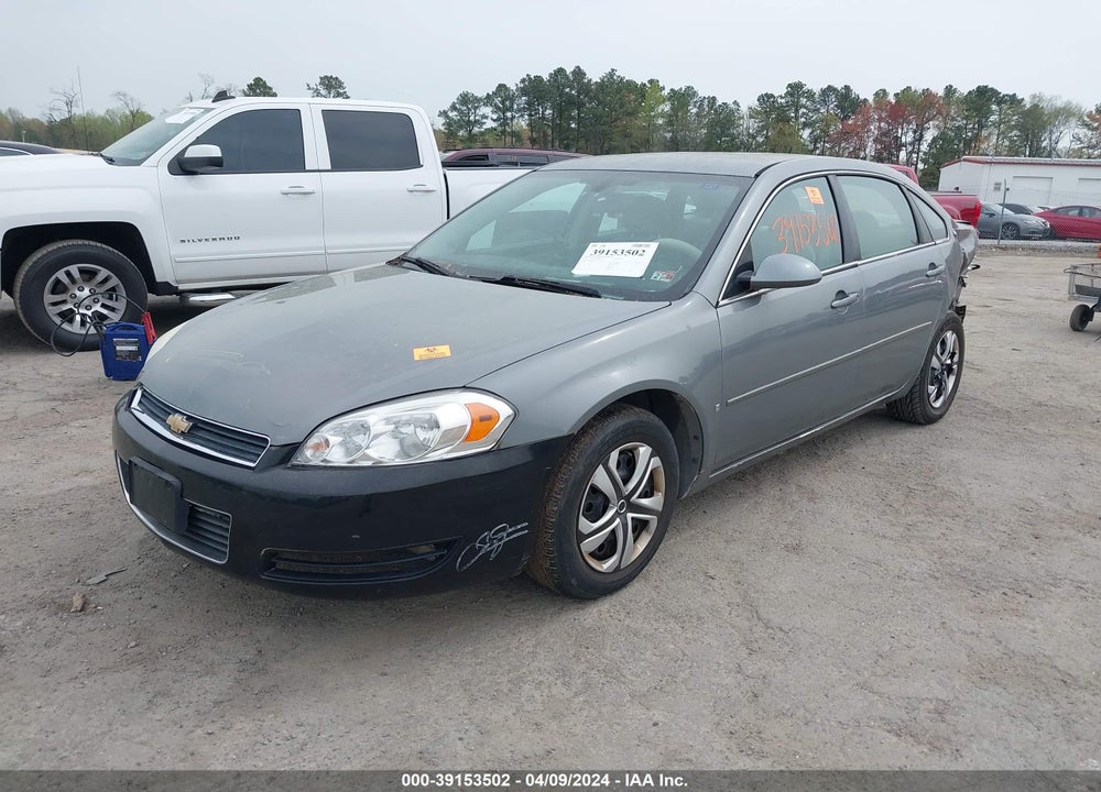 2007 CHEVROLET IMPALA LS VIN: 2G1WB58K779193800