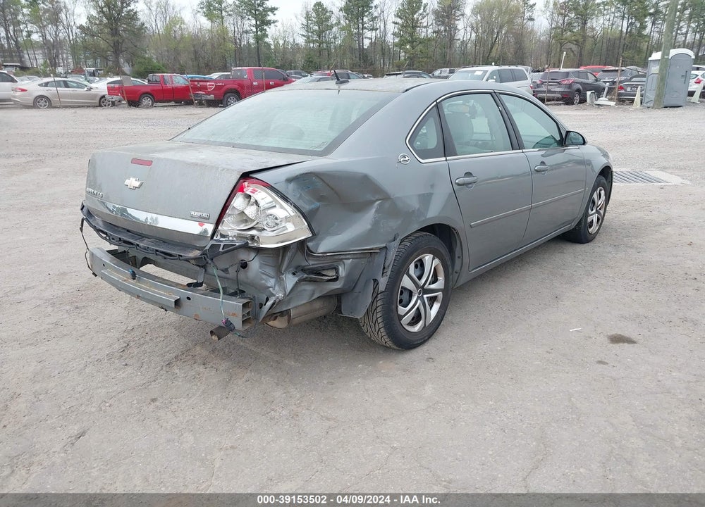 2007 CHEVROLET IMPALA LS VIN: 2G1WB58K779193800