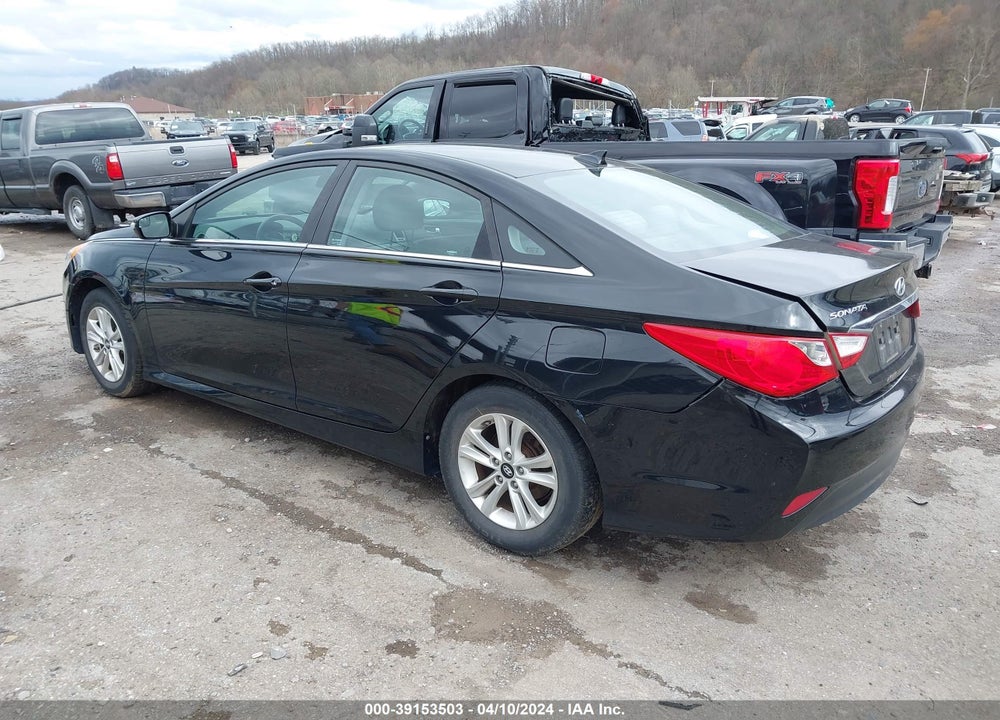 2014 HYUNDAI SONATA GLS VIN: 5NPEB4AC0EH940194