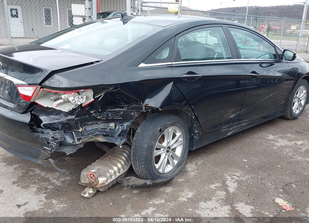 2014 HYUNDAI SONATA GLS VIN: 5NPEB4AC0EH940194