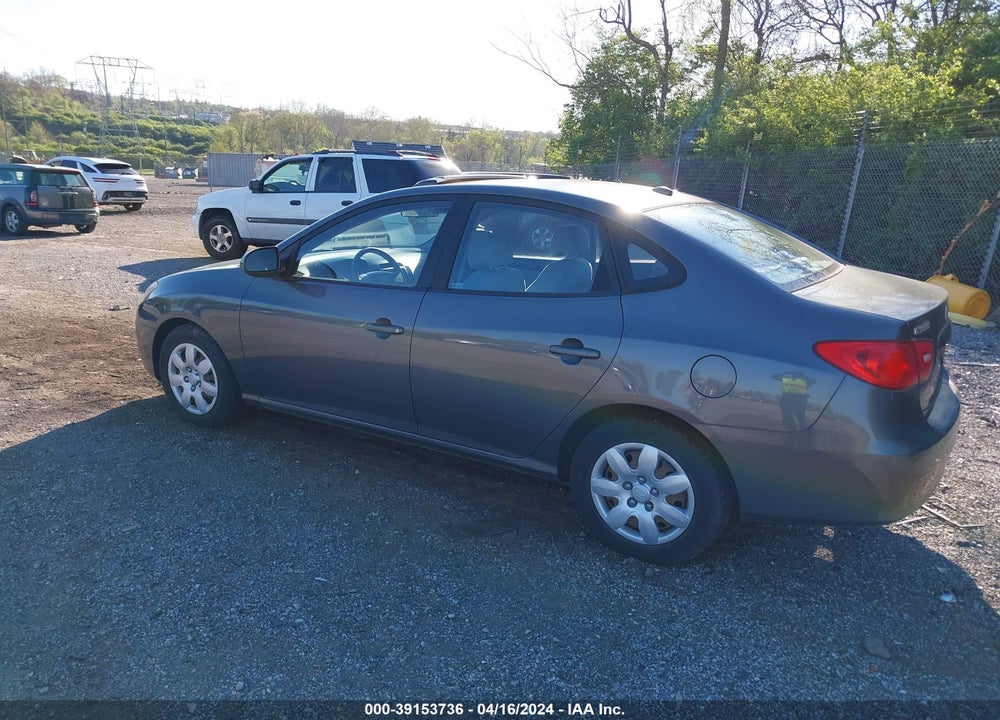 2008 HYUNDAI ELANTRA GLS/SE VIN: KMHDU46D58U507998