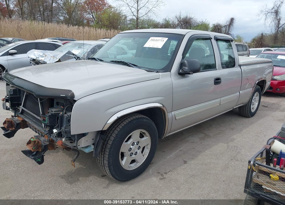 2005 CHEVROLET SILVERADO 1500 LS VIN: 1GCEC19V85Z104921