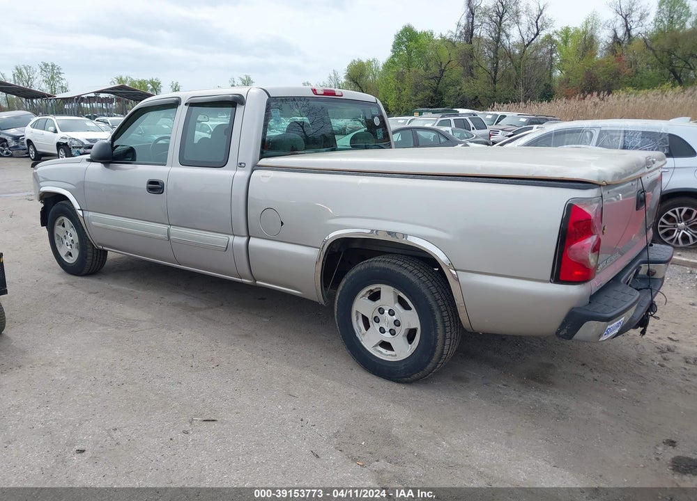 2005 CHEVROLET SILVERADO 1500 LS VIN: 1GCEC19V85Z104921