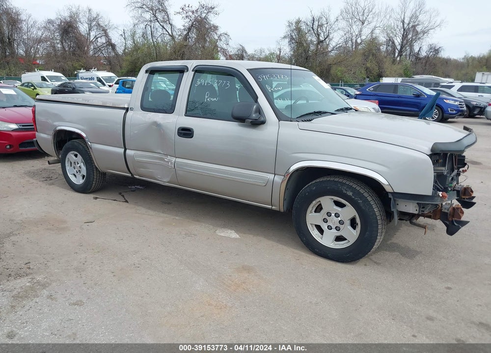 2005 CHEVROLET SILVERADO 1500 LS VIN: 1GCEC19V85Z104921