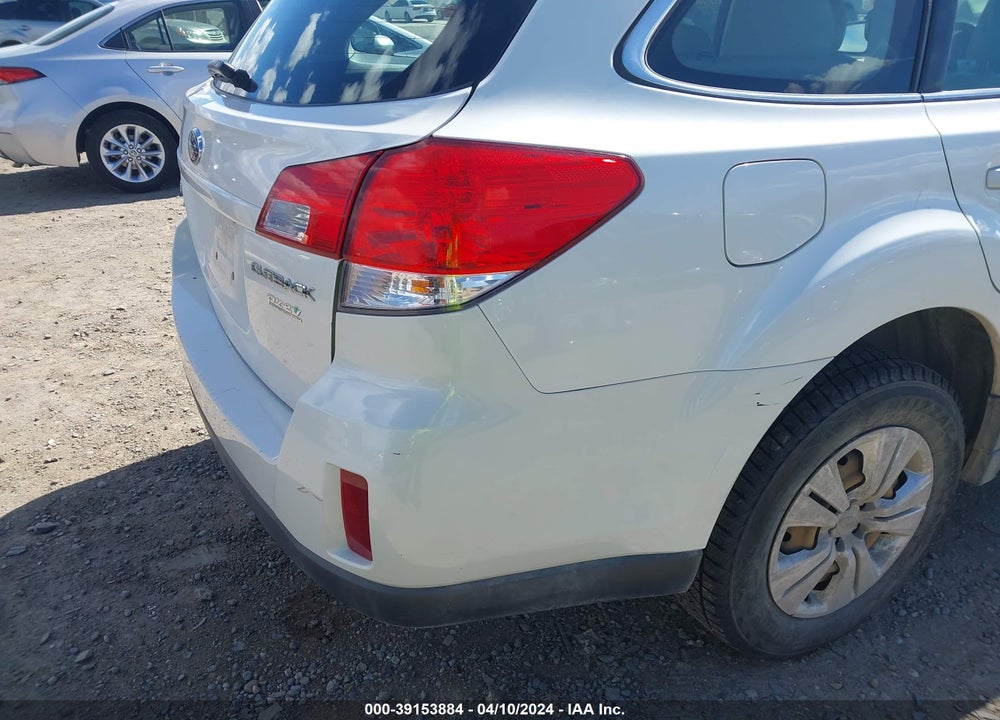 2011 SUBARU OUTBACK 2.5I VIN: 4S4BRBAC4B3355852