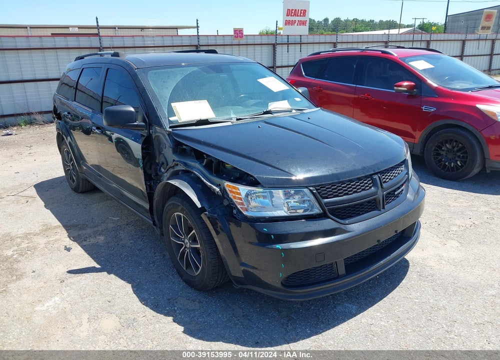 2018 DODGE JOURNEY SE VIN: 3C4PDCABXJT208797
