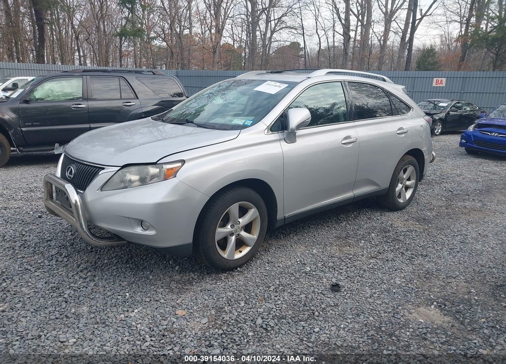 2011 LEXUS RX 350 VIN: 2T2BK1BA7BC102592