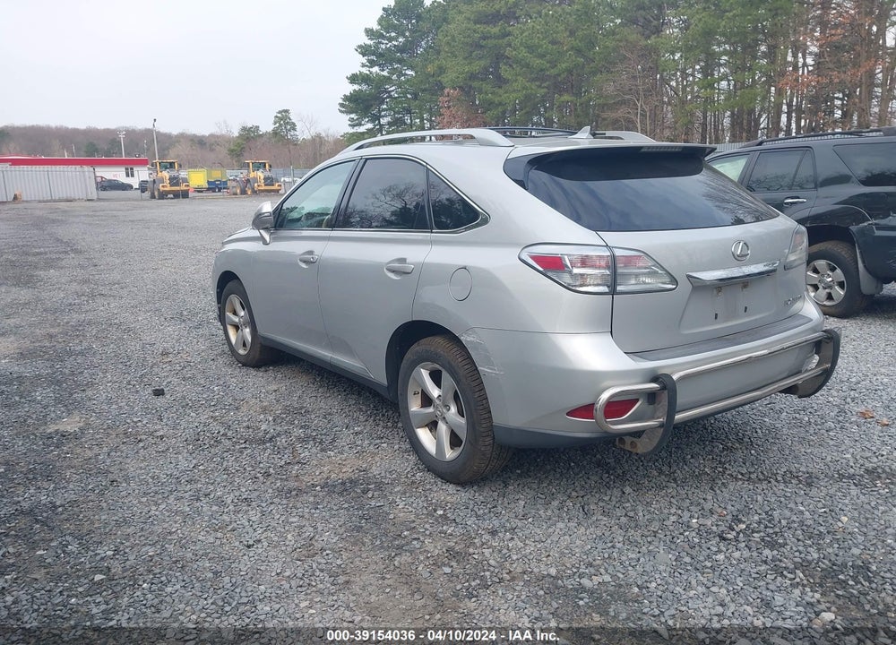 2011 LEXUS RX 350 VIN: 2T2BK1BA7BC102592