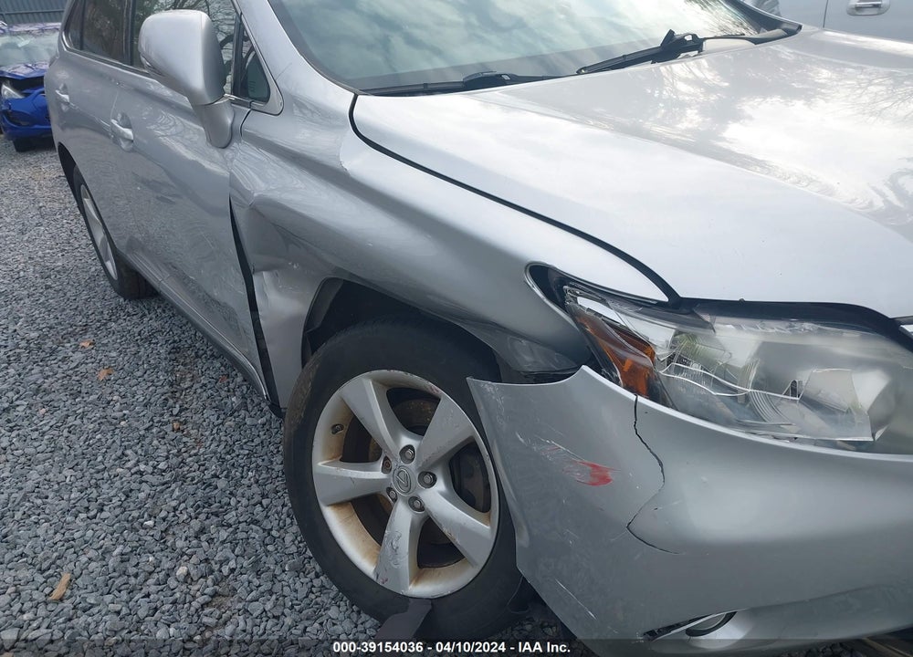 2011 LEXUS RX 350 VIN: 2T2BK1BA7BC102592