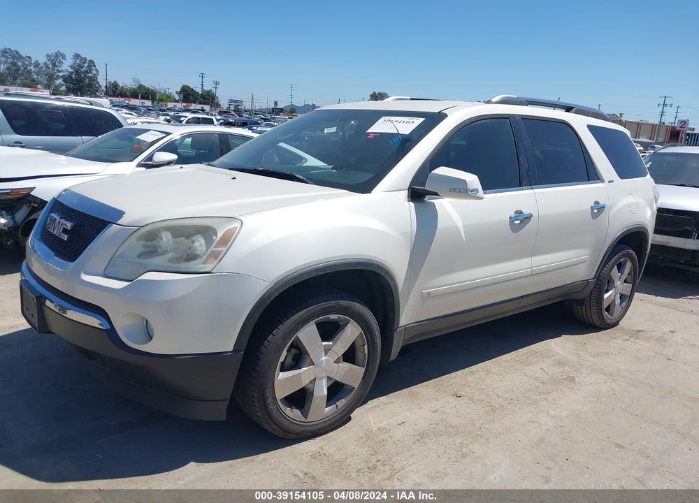 2009 GMC ACADIA SLT-1 VIN: 1GKER23D79J143349