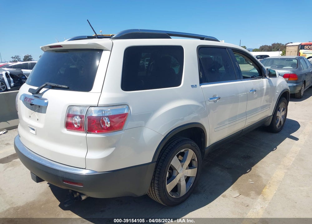 2009 GMC ACADIA SLT-1 VIN: 1GKER23D79J143349
