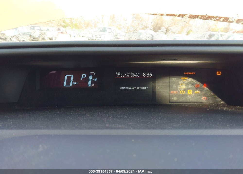 2015 TOYOTA PRIUS C TWO VIN: JTDKDTB30F1104674