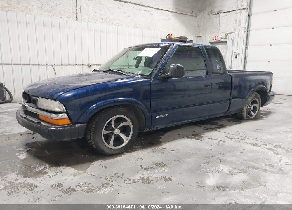 1998 CHEVROLET S-10 LS SPORTSIDE VIN: 1GCCS1943W8167708