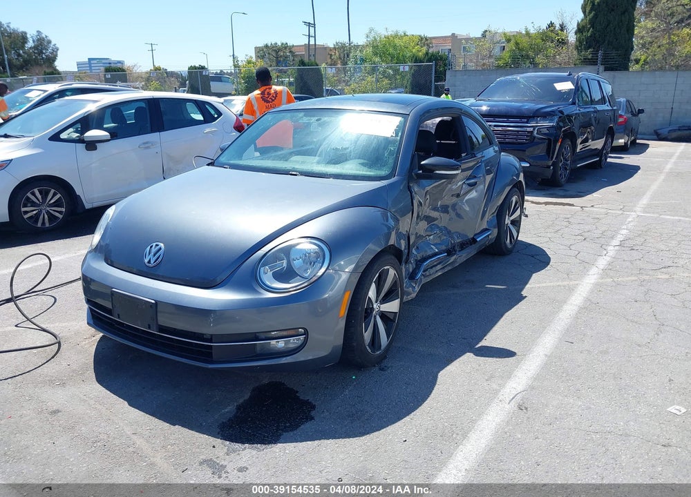 2013 VOLKSWAGEN BEETLE 2.0T TURBO VIN: 3VWVA7ATXDM621198