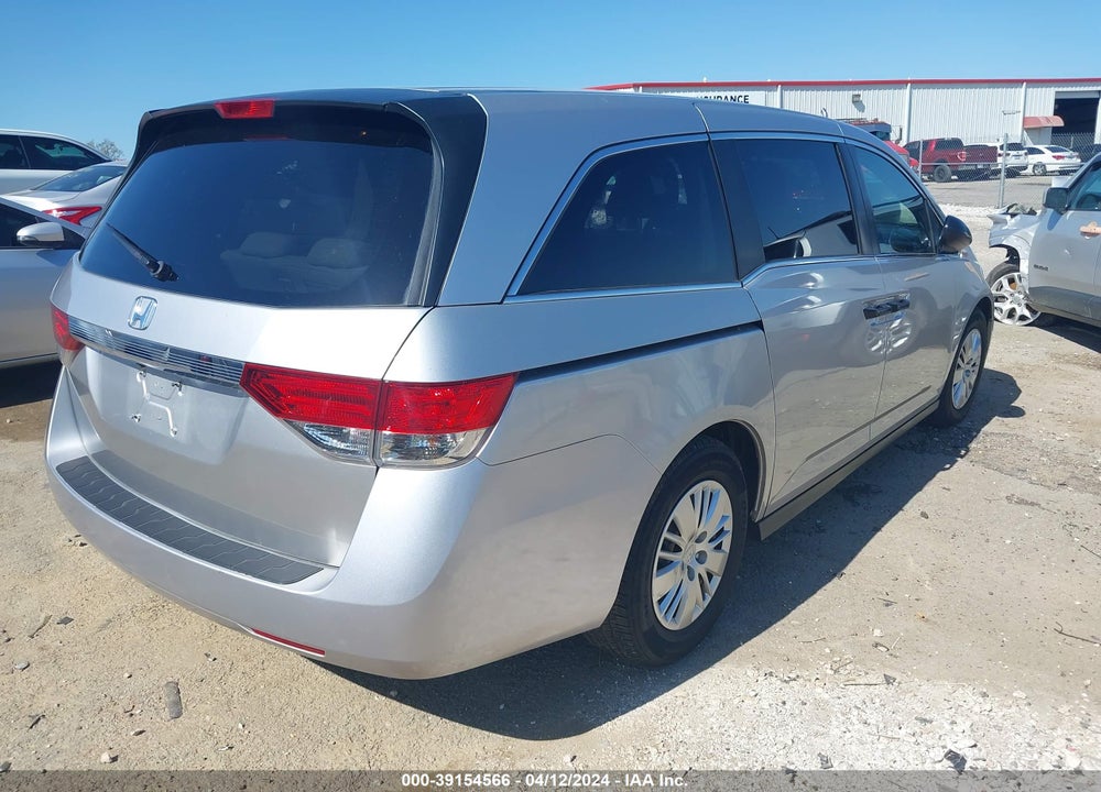 2014 HONDA ODYSSEY LX VIN: 5FNRL5H27EB007067