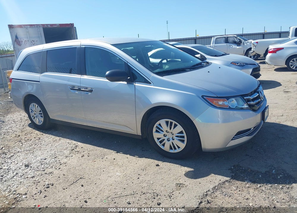 2014 HONDA ODYSSEY LX VIN: 5FNRL5H27EB007067