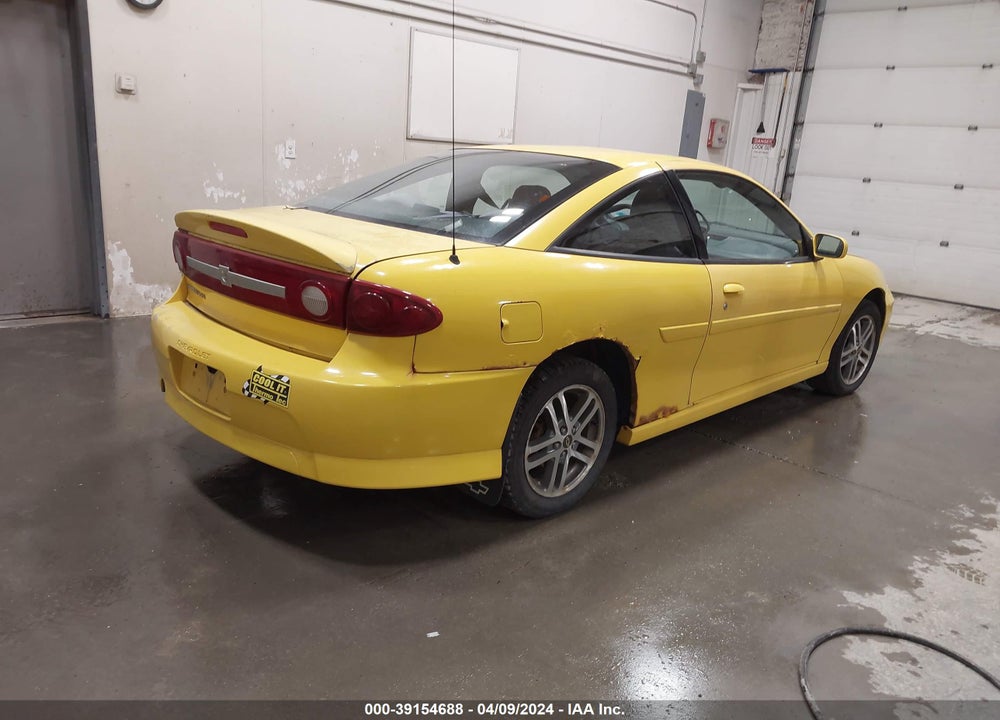 2004 CHEVROLET CAVALIER LS SPORT VIN: 1G1JH12F147231144