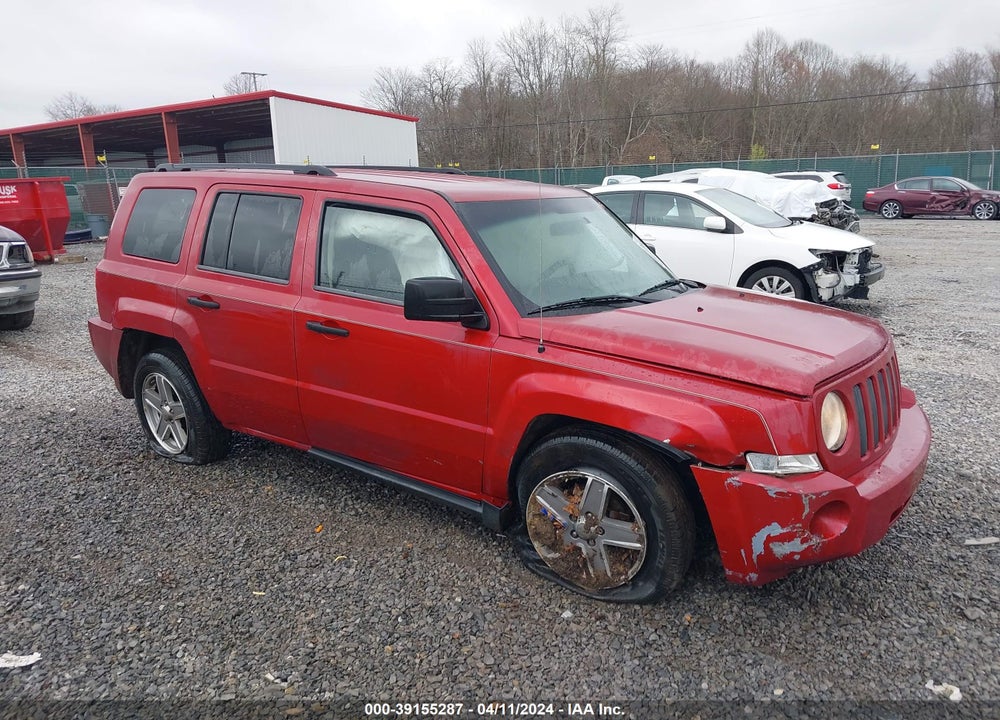 2008 JEEP PATRIOT SPORT VIN: 1J8FT28W18D632976