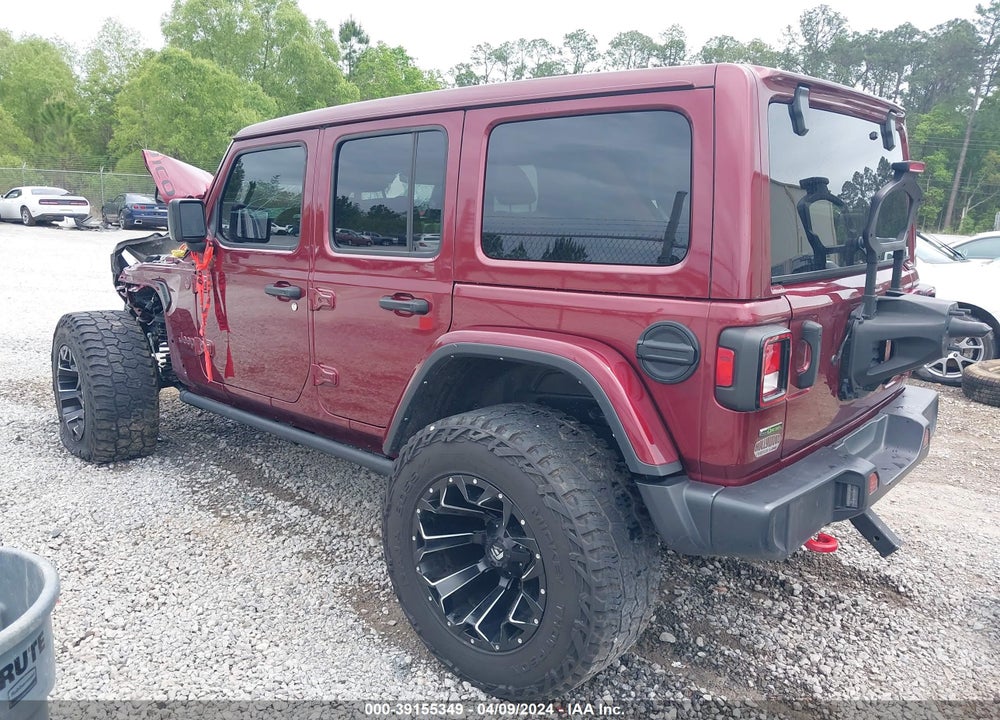 2021 JEEP WRANGLER UNLIMITED RUBICON 4X4 VIN: 1C4JJXFM8MW755128