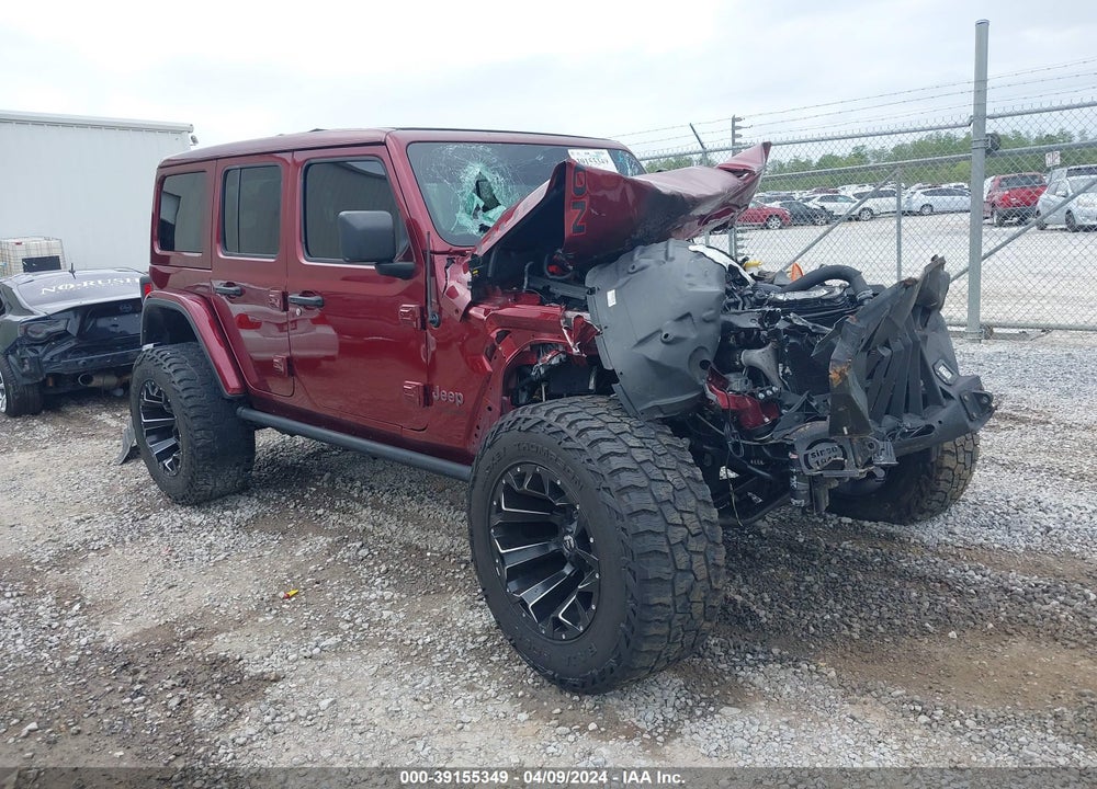 2021 JEEP WRANGLER UNLIMITED RUBICON 4X4 VIN: 1C4JJXFM8MW755128
