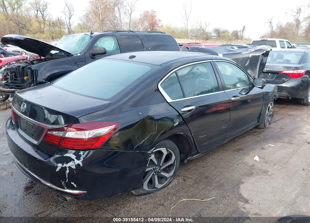 2016 HONDA ACCORD EX-L VIN: 1HGCR2F80GA050933