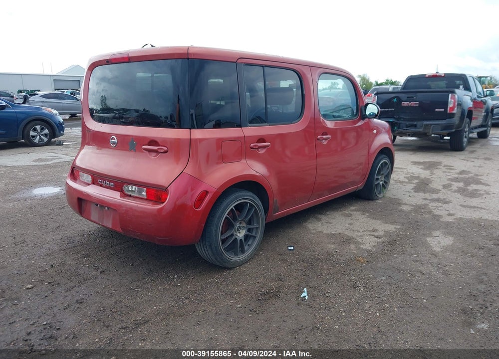 2010 NISSAN CUBE 1.8S VIN: JN8AZ2KR5AT169615