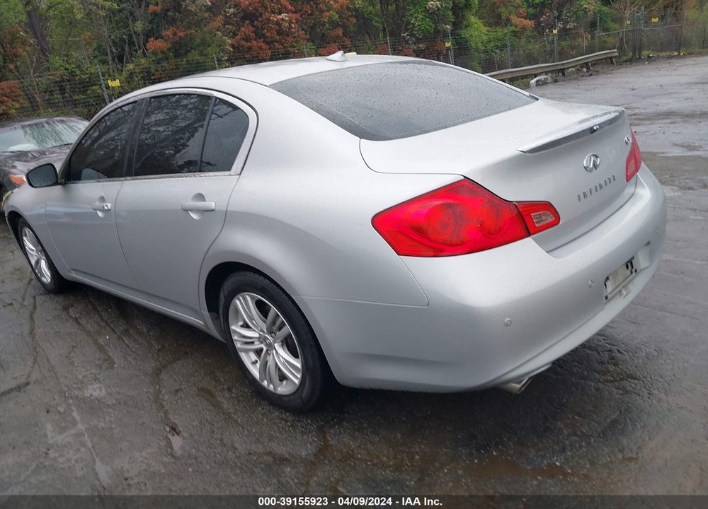 2012 INFINITI G37 JOURNEY VIN: JN1CV6AP1CM932933