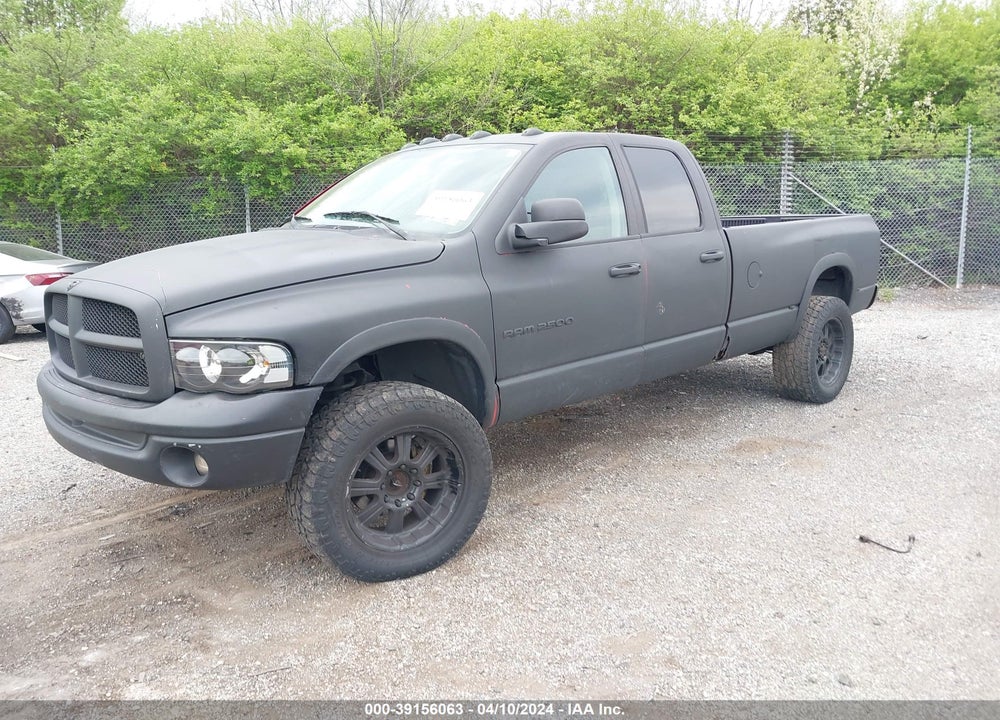2003 DODGE RAM 2500 SLT/LARAMIE/ST VIN: 1D7KU28D33J534940