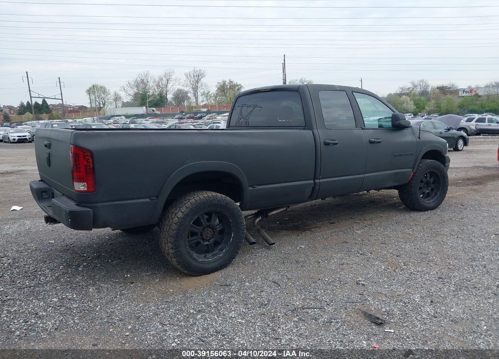 2003 DODGE RAM 2500 SLT/LARAMIE/ST VIN: 1D7KU28D33J534940