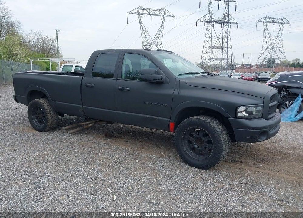 2003 DODGE RAM 2500 SLT/LARAMIE/ST VIN: 1D7KU28D33J534940