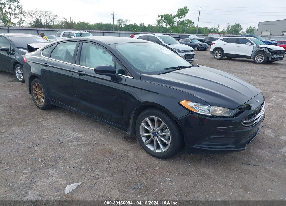 2017 FORD FUSION SE VIN: 3FA6P0H7XHR396852