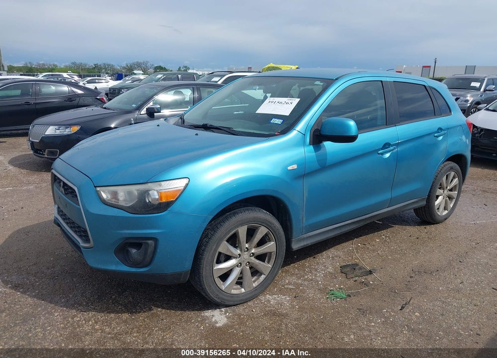 2014 MITSUBISHI OUTLANDER SPORT ES VIN: 4A4AP3AU4EE030320