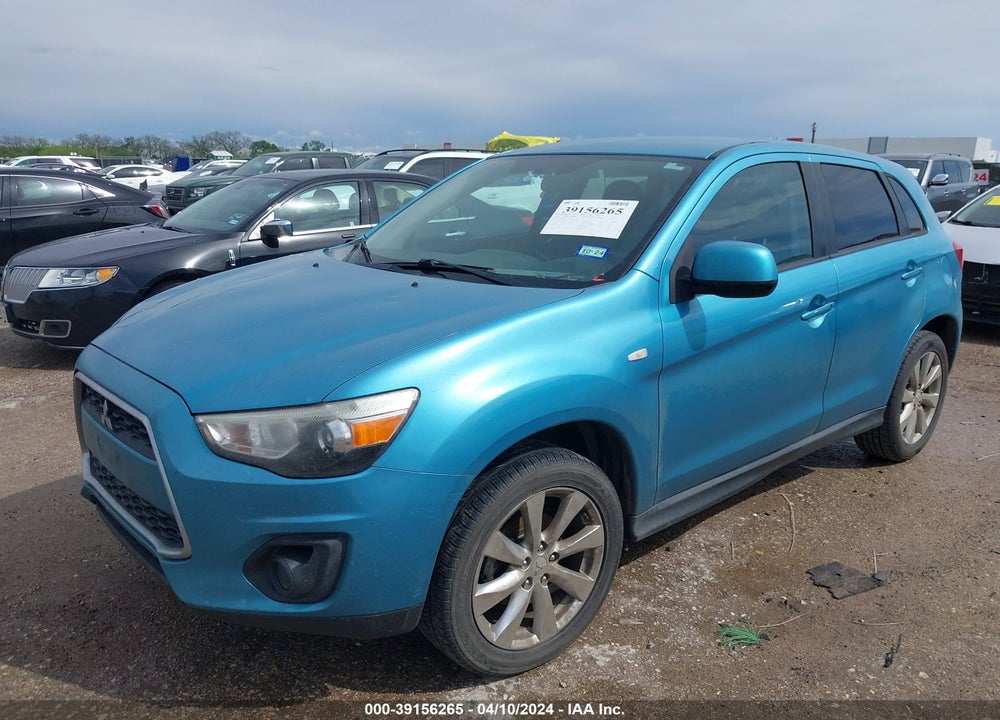 2014 MITSUBISHI OUTLANDER SPORT ES VIN: 4A4AP3AU4EE030320