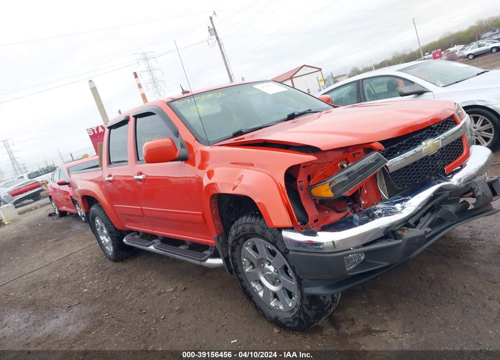 2012 CHEVROLET COLORADO 2LT VIN: 1GCHTDFE9C8142275