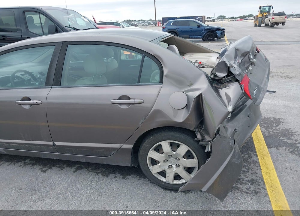 2011 HONDA CIVIC LX VIN: 19XFA1F58BE039803