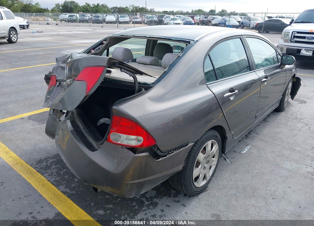 2011 HONDA CIVIC LX VIN: 19XFA1F58BE039803